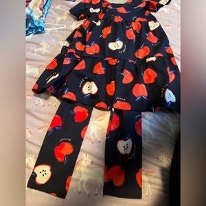 NWOT H&M Apple Dress and Pants